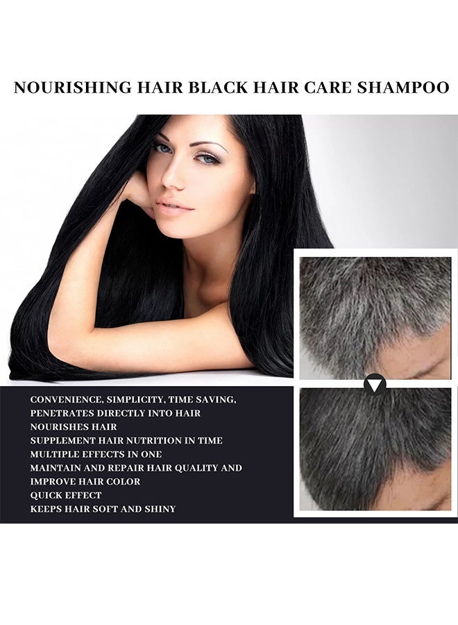 EELHOE Natural Darkening Shampoo, Instant & Long-lasting Hair Color Shampoo in Minutes, Gray Hair Coverage for Men & Women, Natural Shampoo Hair Dye for All Hair Types - Image 5